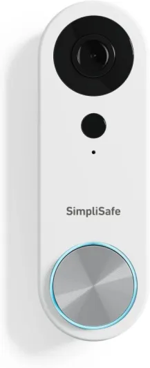 Wired Doorbell,1080p - Compatible with SimpliSafe Home Security System - Latest Gen