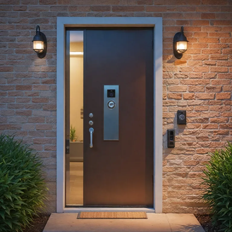 How motion sensors enhance smart doorbell security at your front door