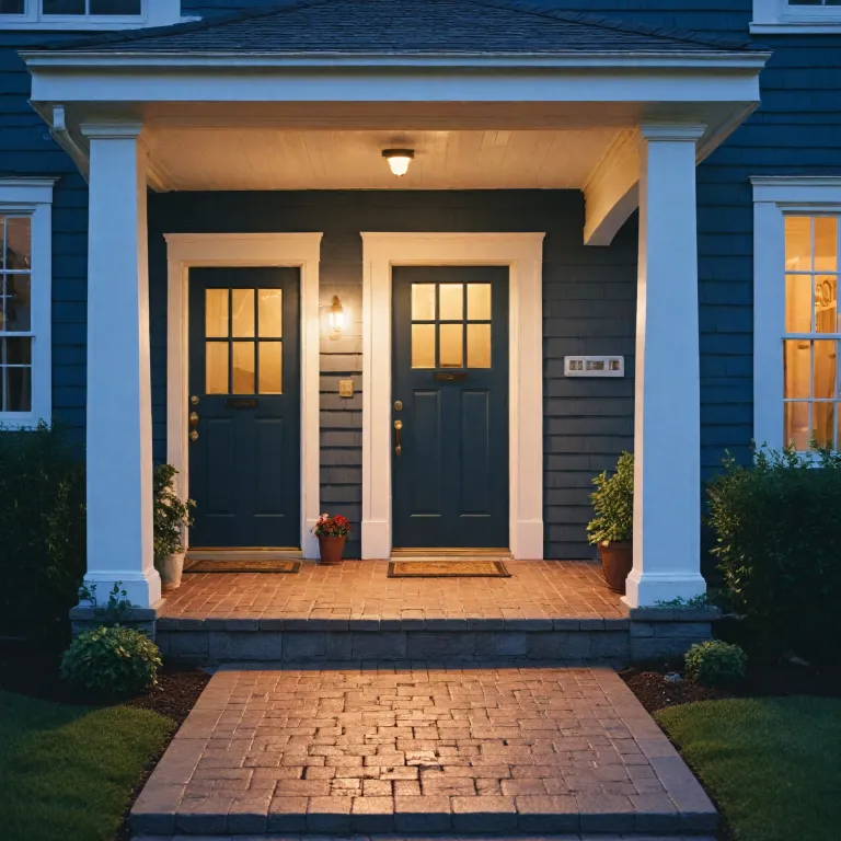 How motion activated night light design makes smart doorbells feel safer after dark