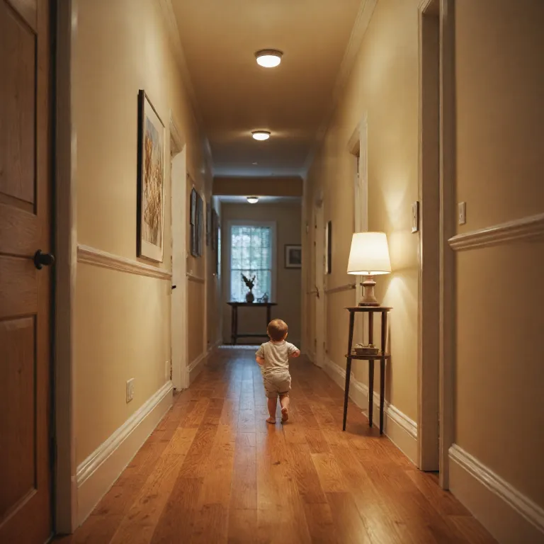 How a night lamp with motion sensor brings calm and safety after dark