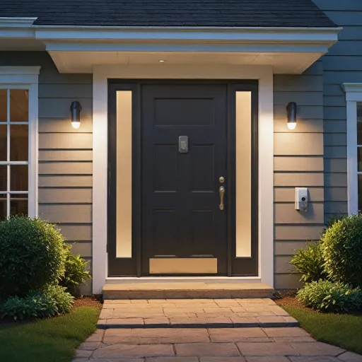 How a technological house transforms your front door with smart video doorbells