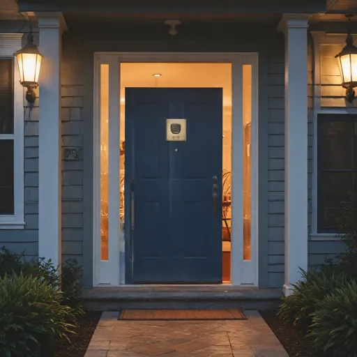 What risks are posed by internet of things devices in smart doorbells