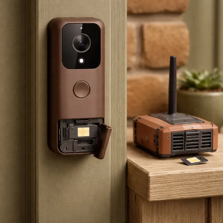How iot sim cards keep smart doorbells online and secure