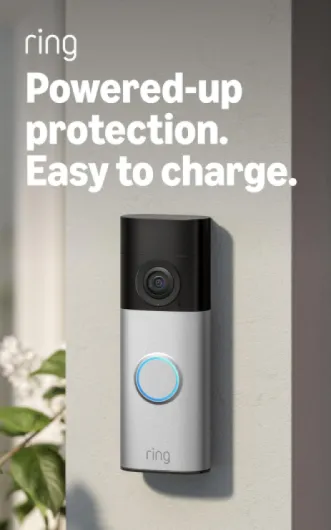 Battery Video Doorbell Plus (newest gen) - DIY Wireless Video Doorbell Camera - Retinal 2K - 6x Zoom - Easy to install - Quick Release Battery Pack - 30-day free trial of Ring Subscription Plan