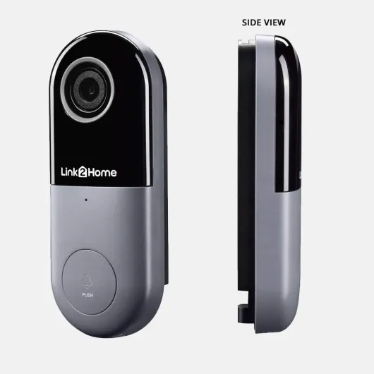 Wireless Smart Video Doorbell BellBattery with Motion Detection, 2-Way Audio, WiFi, Voice Control & Wide-Angle Camera