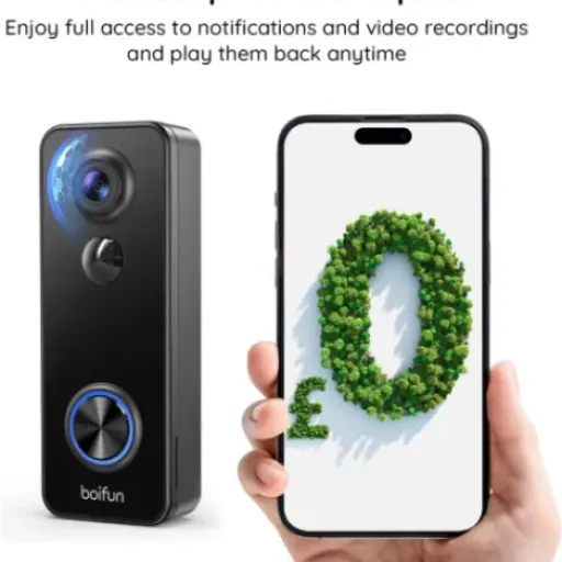 BOIFUN 2K Video Doorbell Camera Review: budget-friendly smart doorbell with no forced subscription