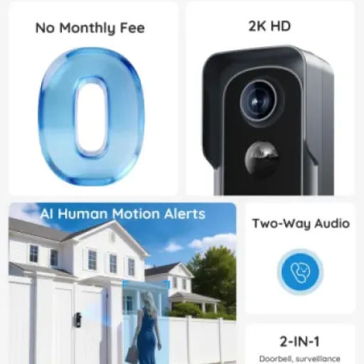 BOIFUN 2K Video Doorbell Review: a no-subscription Ring alternative that gets the basics right