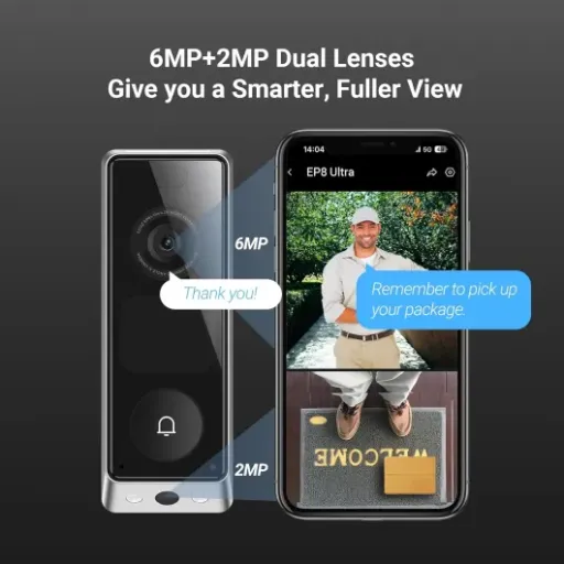 EZVIZ EP8 Ultra Review: dual-camera doorbell that actually lets you see your parcels