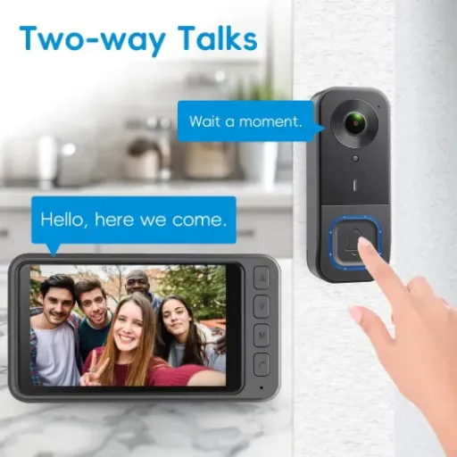 Taishixing 4.3" Wireless Video Doorbell Review: simple, offline security without the smart-home fuss