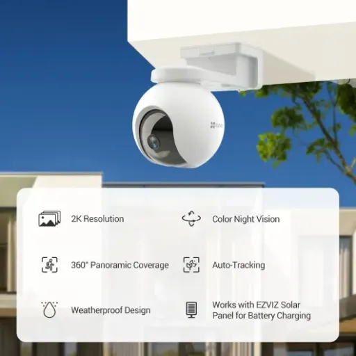 EZVIZ CB8 Pro 2K Review: a fully wireless outdoor camera that mostly gets the job done
