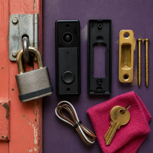 How a secure garage door padlock strategy supports smarter front door protection