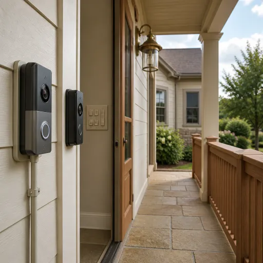 How home lighting control systems enhance wired and wireless smart doorbells